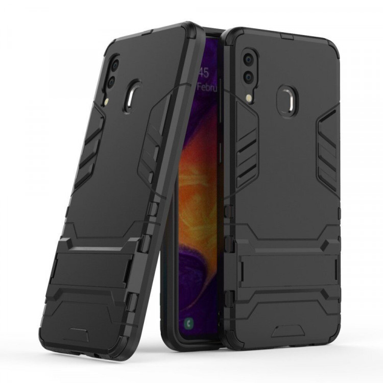 Чехол Duty Armor для Samsung Galaxy A30 / Galaxy A20 (черный)