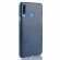 Кожаная накладка-чехол для Samsung Galaxy A20s (синий)