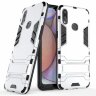 Чехол Duty Armor для Samsung Galaxy A10s (серебряный)