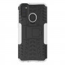 Чехол Hybrid Armor для Samsung Galaxy M30s / Galaxy M21 (черный + белый)