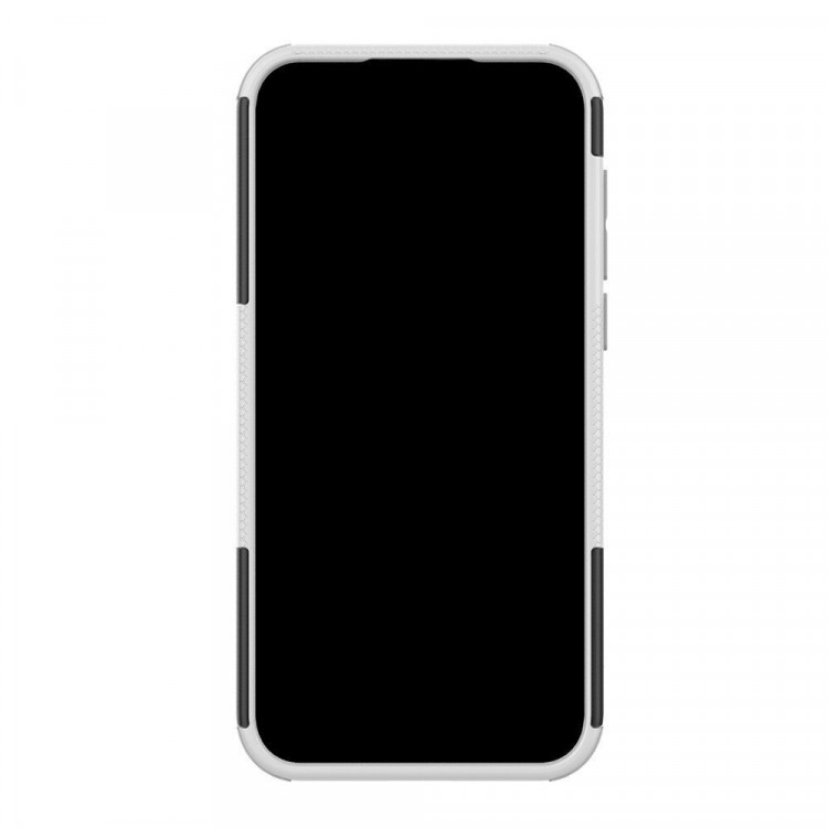 Чехол Hybrid Armor для Huawei Y5 (2019) / Honor 8S (черный + белый)