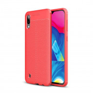 Чехол-накладка Litchi Grain для Samsung Galaxy M10 (красный) Чехол-накладка Litchi Grain для Samsung Galaxy M10 (красный)