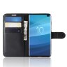Чехол для Samsung Galaxy S10+ (Plus) (черный)