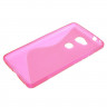 Нескользящий чехол для Huawei Honor 5X (малиновый)