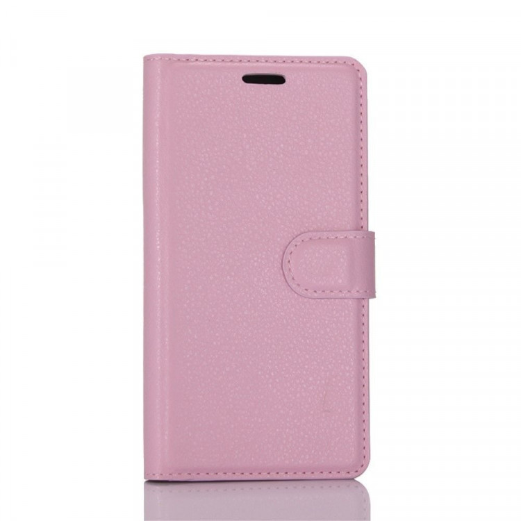 Чехол для Huawei Honor 8 lite с визитницей (розовый)