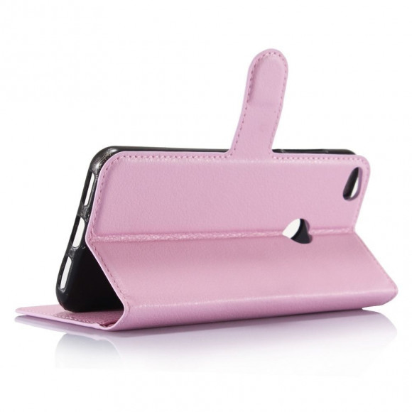 Чехол для Huawei Honor 8 lite с визитницей (розовый) Чехол для Huawei Honor 8 lite с визитницей (розовый)