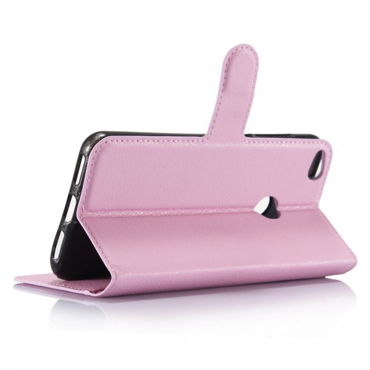 Чехол для Huawei Honor 8 lite с визитницей (розовый)