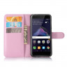 Чехол для Huawei Honor 8 lite с визитницей (розовый)
