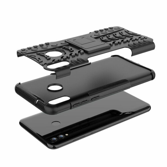 Чехол Hybrid Armor для Huawei Honor 8X Max (черный) Чехол Hybrid Armor для Huawei Honor 8X Max (черный)