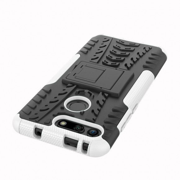 Чехол Hybrid Armor для Huawei Honor View 20 (черный + белый) Чехол Hybrid Armor для Huawei Honor View 20 (черный + белый)