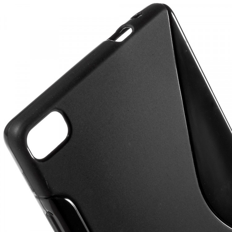 Нескользящий чехол для Huawei P8 (черный)