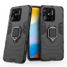Чехол Armor Ring Holder для Xiaomi Redmi 10C (черный)