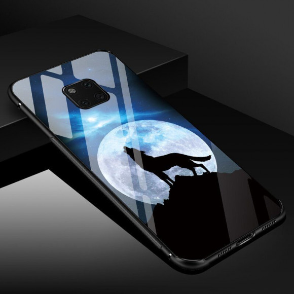 Чехол-накладка для Huawei Mate 20 Pro (Night Along Wolf) Чехол-накладка для Huawei Mate 20 Pro (Night Along Wolf)
