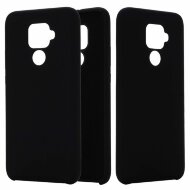 Силиконовый чехол Mobile Shell для Huawei Nova 5i Pro / Mate 30 Lite (черный)