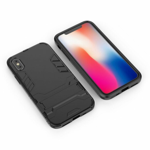 Чехол Duty Armor для iPhone XS (черный) Чехол Duty Armor для iPhone XS (черный)