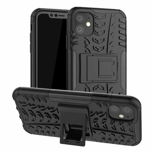 Чехол Hybrid Armor для iPhone 11 (черный)