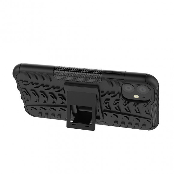 Чехол Hybrid Armor для iPhone 11 (черный) Чехол Hybrid Armor для iPhone 11 (черный)