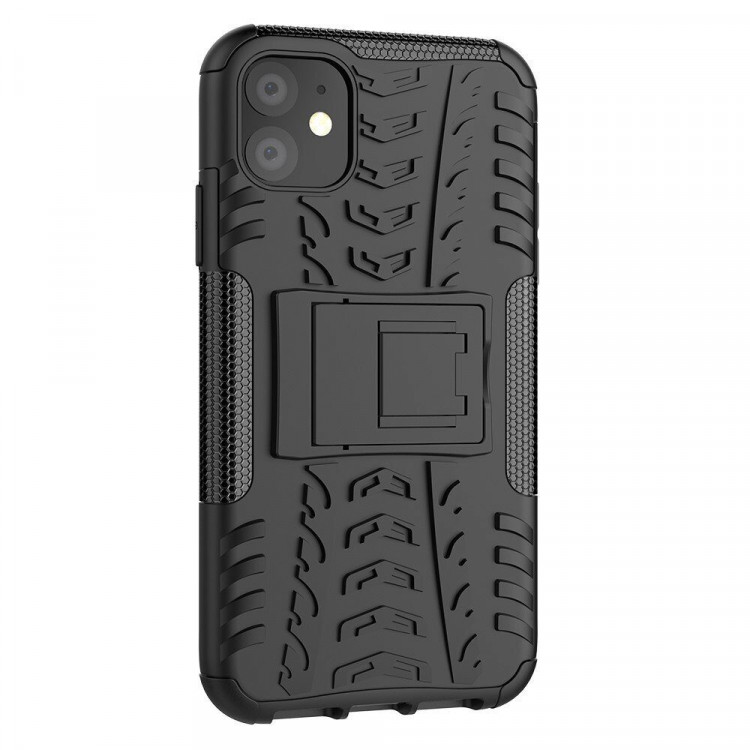 Чехол Hybrid Armor для iPhone 11 (черный)