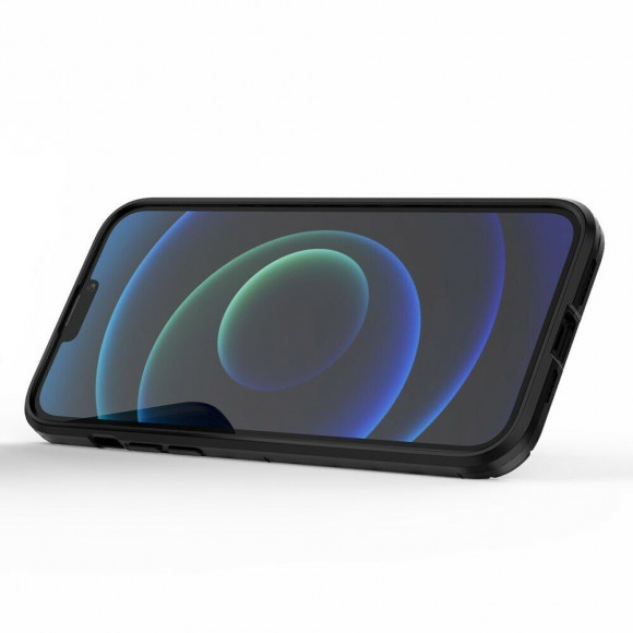 Чехол Armor Ring Holder для iPhone 13 Pro Max (черный)
