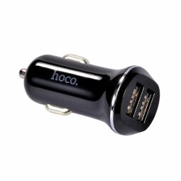 Автомобильное зарядное устройство HOCO Ported Dual 2,1А (черный)