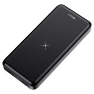 Беспроводной внешний аккумулятор Baseus 10000 mAh (черный) Беспроводной внешний аккумулятор Baseus 10000 mAh (черный)