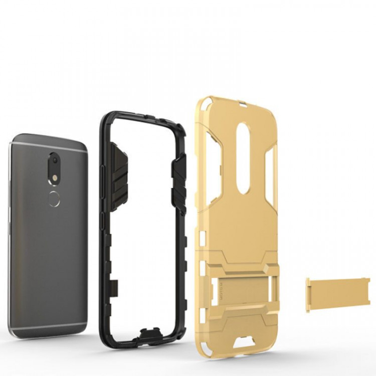 Чехол Duty Armor для Motorola Moto M (золотой)