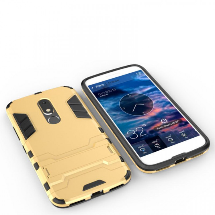 Чехол Duty Armor для Motorola Moto M (золотой)