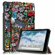 Чехол Smart Case для Nokia T10 (Graffiti)