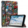 Чехол Smart Case для Nokia T10 (Graffiti)