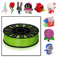 Нить ABS пластика для 3D ручек - 10 метров (Сочное яблоко)