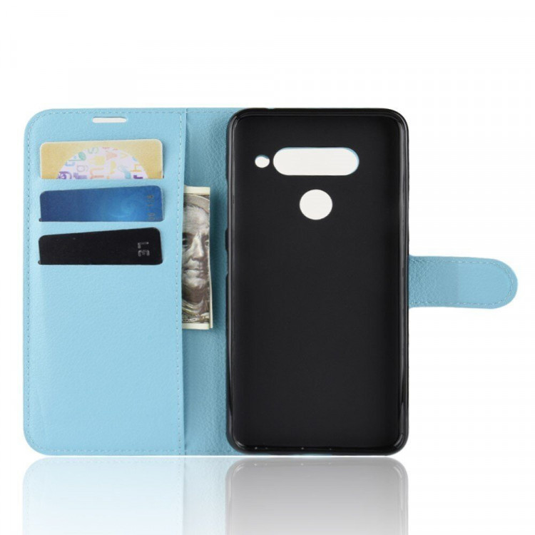 Чехол для LG V40 ThinQ (голубой)