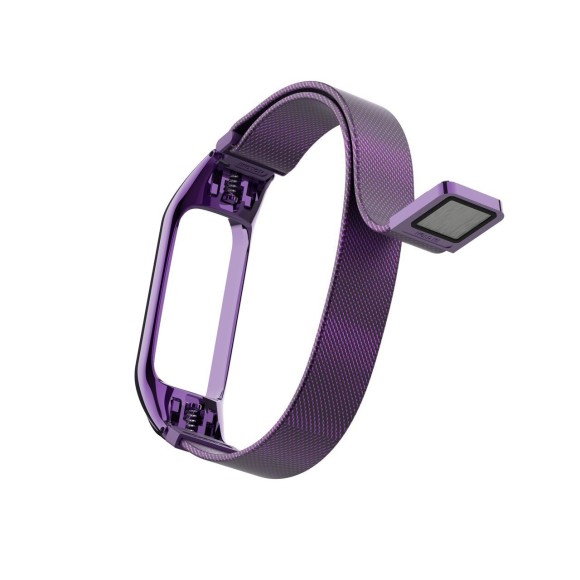 Сетчатый браслет для Xiaomi Mi Band 3 (фиолетовый) Сетчатый браслет для Xiaomi Mi Band 3 (фиолетовый)