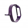 Сетчатый браслет для Xiaomi Mi Band 3 (фиолетовый)