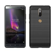 Чехол-накладка Carbon Fibre для Lenovo Phab 2 Plus (черный) Чехол-накладка Carbon Fibre для Lenovo Phab 2 Plus (черный)