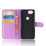 Чехол с визитницей для Google Pixel 2 (фиолетовый)