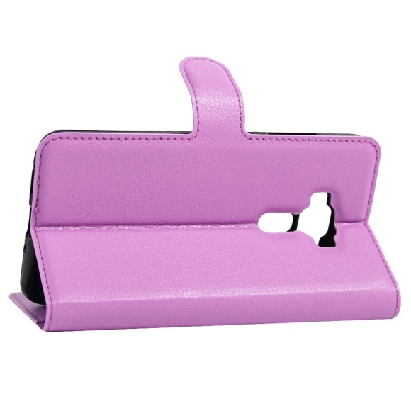 Чехол с визитницей для ASUS ZenFone 3 Deluxe ZS550KL (фиолетовый)