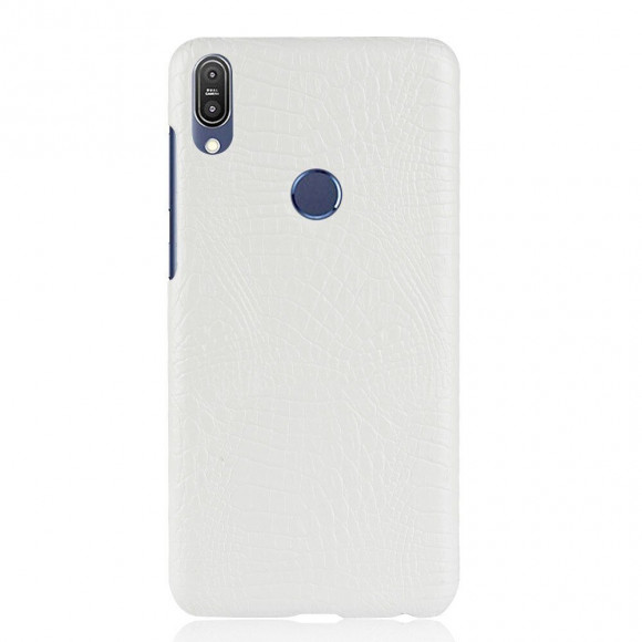 Чехол Crocodile Texture для Asus Zenfone Max Pro (M1) ZB601KL / ZB602KL (белый) Чехол Crocodile Texture для Asus Zenfone Max Pro (M1) ZB601KL / ZB602KL (белый)