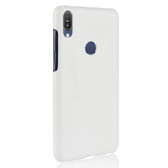 Чехол Crocodile Texture для Asus Zenfone Max Pro (M1) ZB601KL / ZB602KL (белый) Чехол Crocodile Texture для Asus Zenfone Max Pro (M1) ZB601KL / ZB602KL (белый)