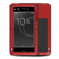 Гибридный чехол LOVE MEI для Sony Xperia XZ Premium (красный) Гибридный чехол LOVE MEI для Sony Xperia XZ Premium (красный)