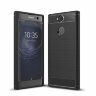 Чехол-накладка Carbon Fibre для Sony Xperia XA2 (черный)