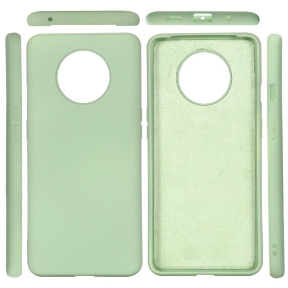 Силиконовый чехол Mobile Shell для OnePlus 7T (темно-зеленый)