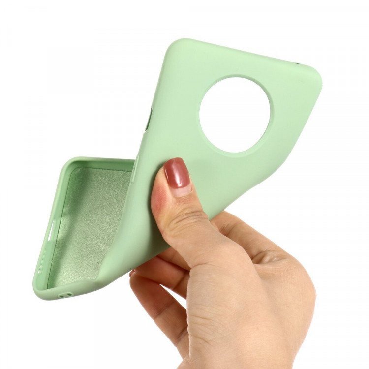 Силиконовый чехол Mobile Shell для OnePlus 7T (темно-зеленый)