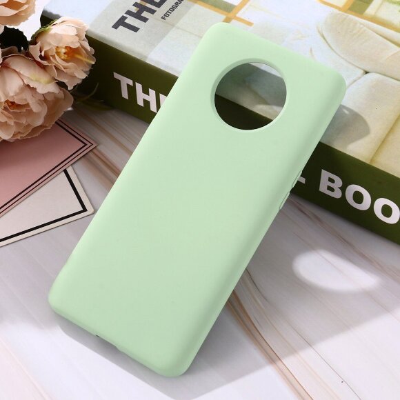 Силиконовый чехол Mobile Shell для OnePlus 7T (темно-зеленый)