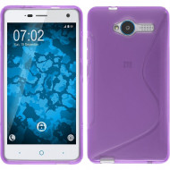 Нескользящий чехол для ZTE Blade L3 (фиолетовый)