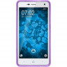 Нескользящий чехол для ZTE Blade L3 (фиолетовый)