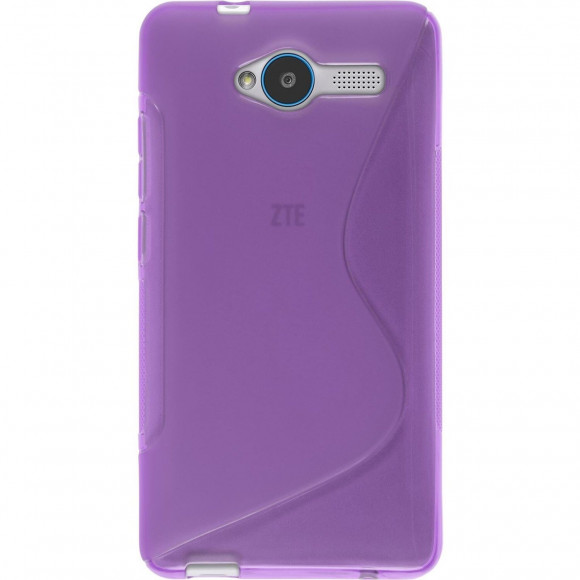 Нескользящий чехол для ZTE Blade L3 (фиолетовый)