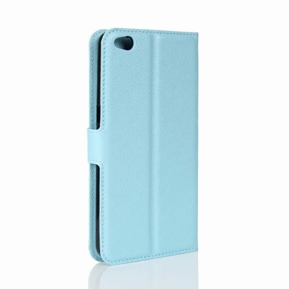 Чехол с визитницей для ZTE Nubia N2 (голубой)