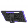 Чехол Hybrid Armor для Samsung Galaxy Tab S6 SM-T860 / SM-T865 (черный + фиолетовый)