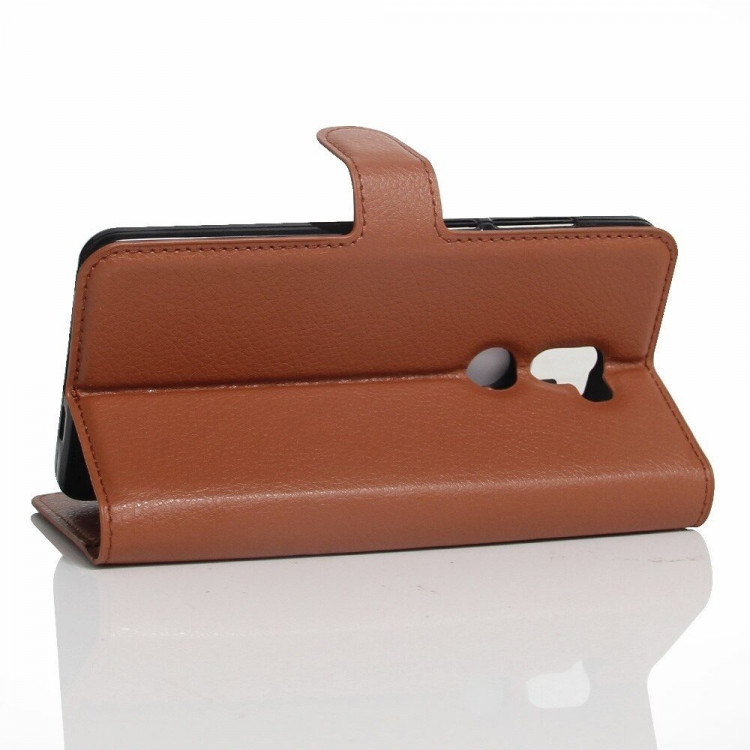 Чехол с визитницей для Xiaomi Mi5S Plus (коричневый)