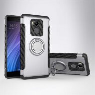 Чехол Hybrid Kickstand для Xiaomi Redmi 4 Pro / 4 Prime (серебряный)